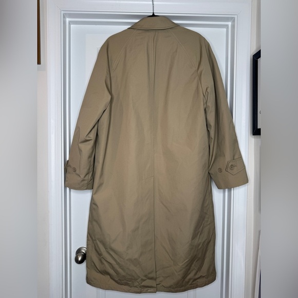 Vintage Silver Cloud Men’s Insulated Placket Trench Coat w/Removable Liner - Picture 8 of 11